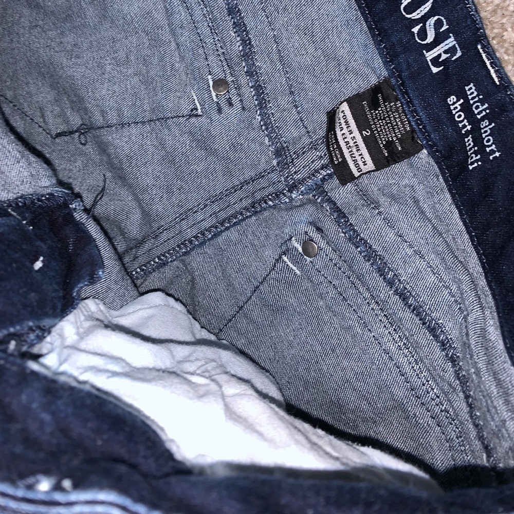 Knox Rose Midi Jean Power Stretch Shorts size 2 - Picture 9 of 12